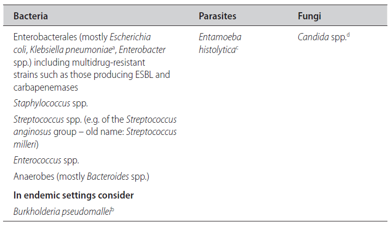 کشت های عفونت داخل شکمی (Intra-abdominal infection cultures ...